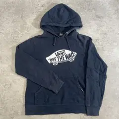 VANS オフ・ザ・ウォール ネイビーパーカー　バンズ