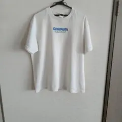 GOLDWIN Tシャツ ホワイト CHANGE THE RUN　LLサイズのサムネイル
