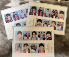 TVガイド　グルーピングカード　HiHi Jets3枚セット