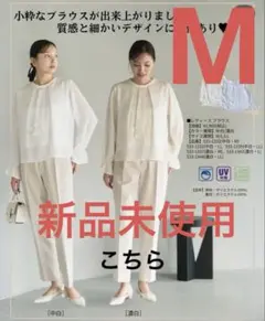 CLOSSHIBiz MARIE ホワイトブラウス