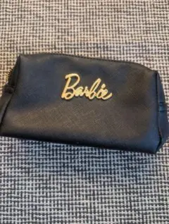 【Barbie】 2ジッパーポーチ ブラックのサムネイル