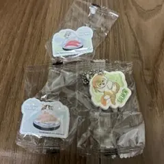 【新品】mofusand くら寿司 ラバーチャーム アクリルステッカーセット