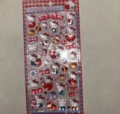 ハローキティ 赤 ボンボンドロップシール ボンドロ 正規品