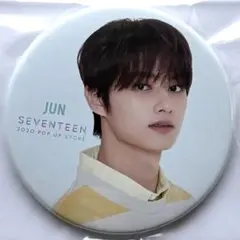 SEVENTEEN ジュン　follow again 缶バッジ　セブチ メルカリ
