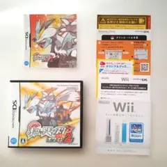 訳ありDS　[ケースと取説のみ]　ソフト無し【ポケモン ホワイト２】