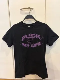 fuck my life Tシャツ Sサイズ 黒紫 FUCK MY LIFE Tシャツ - メルカリ
