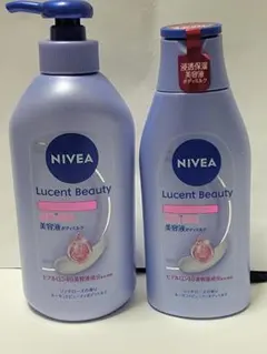 NIVEA Lucent Beauty ボディミルク 2本(350g＋200g)のサムネイル