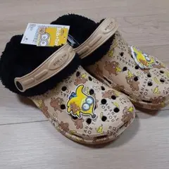 新品未使用❣️ミニオン❣️ボアサンダル　スリッパ　クロックス風