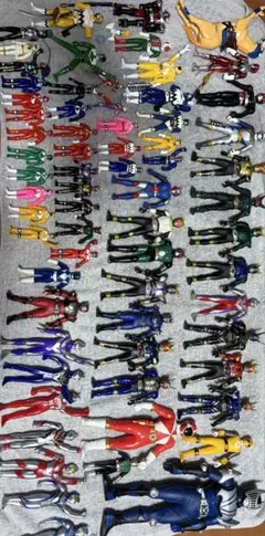 戦隊ヒーロー フィギュアセット 多数