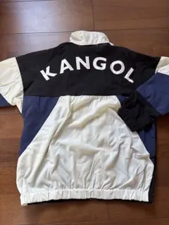 KANGOL フリースジャケット 105cm カラーブロック