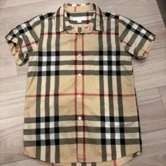 即発送1000円未満値下げ可】BURBERRY 半袖シャツ チェック タグ付き