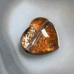 ✨ガーデンクォーツ 天然石ハート型パーツ 庭園水晶 金運 開運 一点物