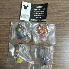 【ズートピア2】めじるしアクセサリー ニック ジュディ ニブルズ 4点セット