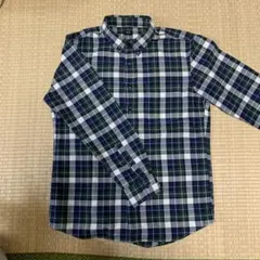 UNIQLO チェック柄 長袖シャツ L