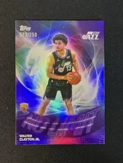 【/250】WALTER CLAYTON JR. UTAH JAZZ TOPPS