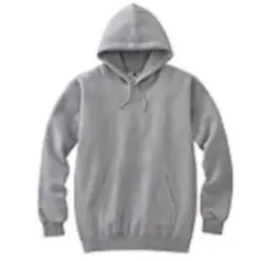 プリントスター　フルオーバーパーカー　130 杢グレー　8.4オンス　裏毛