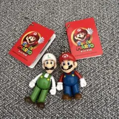マリオ ルイージ フィギュア　キーホルダー