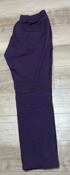 ✴︎3回使用✴︎ ユニクロ【紫】ウォームイージーカーゴパンツ