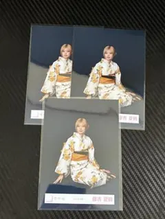 櫻坂46 藤吉夏鈴 生写真 浴衣衣装 2種 - メルカリ