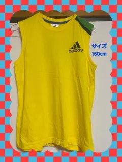 adidas ノースリーブシャツ イエロー 160cmのサムネイル