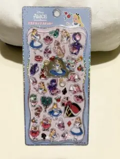 正規品　ディズニー アリス プチドロップステッカー　シール