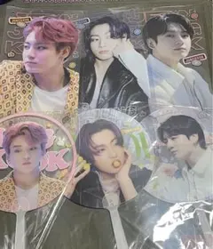 BTS JUNGKOOK ジョングク センイル ラキドロ うちわ ミニバナー