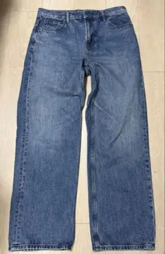 ストレートジーンズ　ユニクロ×JW ANDERSON SIZE 31 BLUE