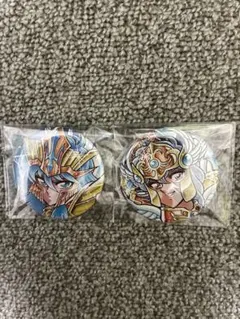 カノン＆カーサ 聖闘士星矢 海皇再起 缶バッジ ゲーマーズ 推し活
