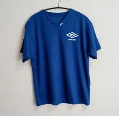 UMBRO アンブロ Vネック アンダーTシャツ ブルー　グンゼのサムネイル
