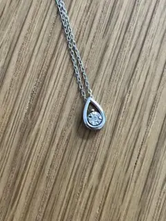 【美品】K10 ティアドロップ ネックレス 一粒デザイン ジュエリーツツミ