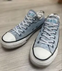 コンバース オールスター ローカット スニーカー ライトブルー