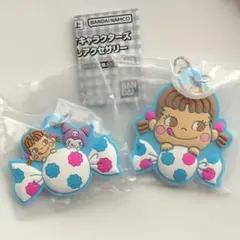 【バラ売り可❣️】ペコちゃん　クロミちゃん　ぷっくりめじるしアクセサリー［２点］