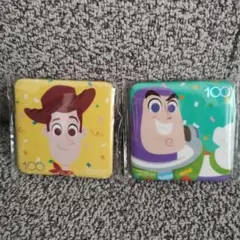 Disney 100 ウッディ バズ・ライトイヤー 缶バッジセット