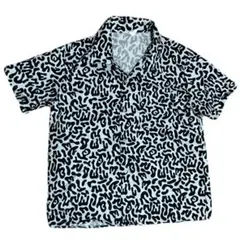 べ*ろ様 アメーバ バクテリアカモ 韓国軍学生軍事訓練用 半袖シャツ ミリタリー