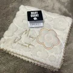 MARY QUANT タオルハンカチ ホワイト デイジーのサムネイル