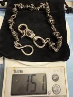 CHROME HEARTS カットアウトCHプラス ウォレットチェーンショートのサムネイル