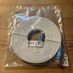 LANケーブル 白 CAT 5E FLAT CABLE ROHS