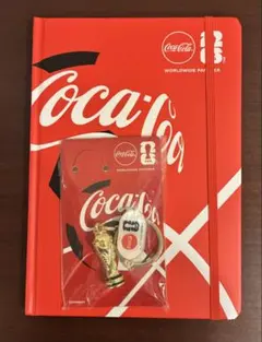 【非売品】コカ・コーラ × FIFAワールドカップ2026 ノート＆キーホルダーのサムネイル