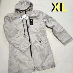 大特価⭐️コート メンズ ロング カジュアル 裏ボア フード付き ＸＬ