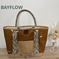 BAYFLOW ベイフロー 3WAY PVC コンビ　ロゴトートバッグのサムネイル