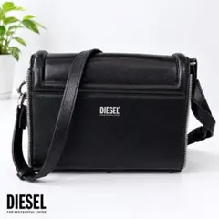 美品‼︎ ◆DIESEL◆ ショルダーバッグ/レザー/BLACK/ディーゼル/男女のサムネイル