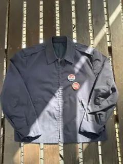 ナス紺 70s 短丈ジャケット（バッジ付き）