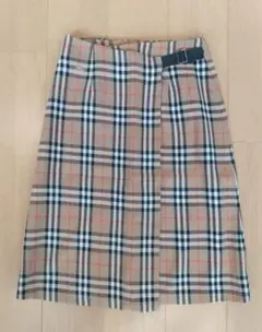 バーバリー　ラップスカート　アウトレット品