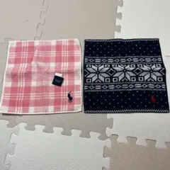 Polo Ralph Lauren タオルハンカチ 2枚セット　ポロ