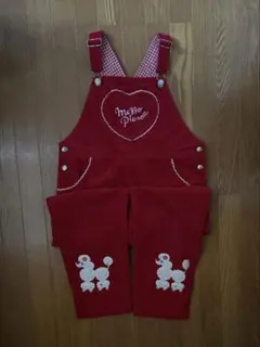 メゾピアノ　オーバーオール☆130