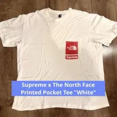 Supreme x The North Face ポケットTシャツ Lサイズ