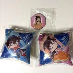 くら寿司 名探偵コナン クッション チャーム 2個 、マグネット ビッくらポン