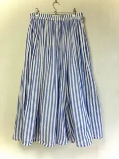 SamansaMos2 blue ギャザースカート