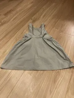 【FITH】ブルーグレー ノースリーブ ワンピース