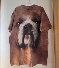 古着 THE MOUNTAIN ブルドッグ Tシャツ